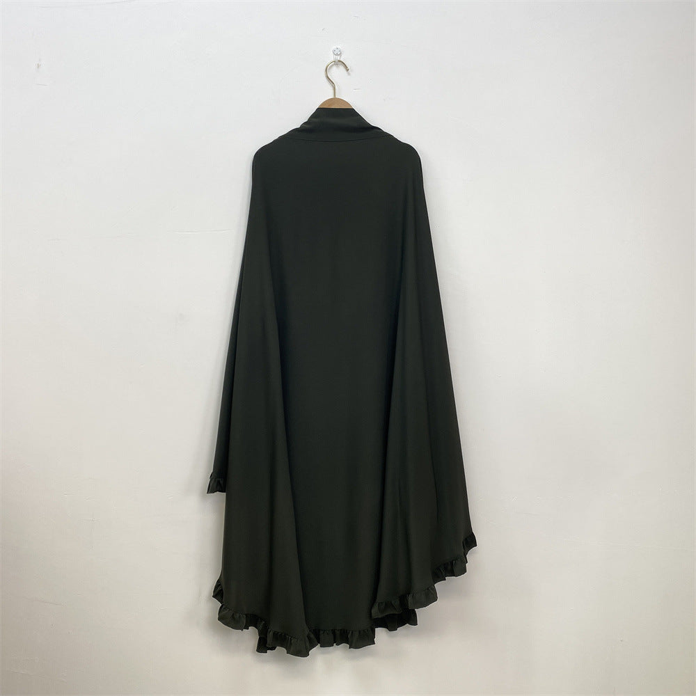 
                      
                        Ruffled Layered Niqab X Khimar
                      
                    