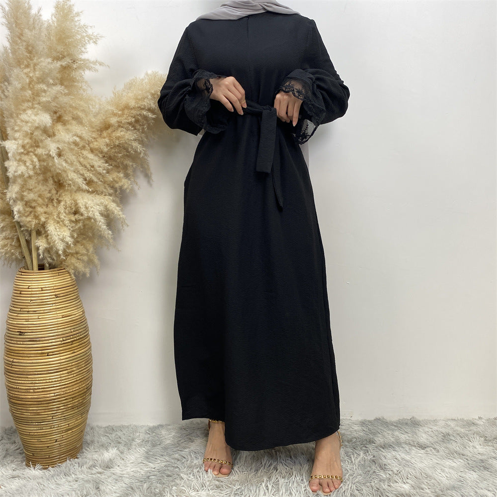 
                      
                        Safa Lace Abaya
                      
                    