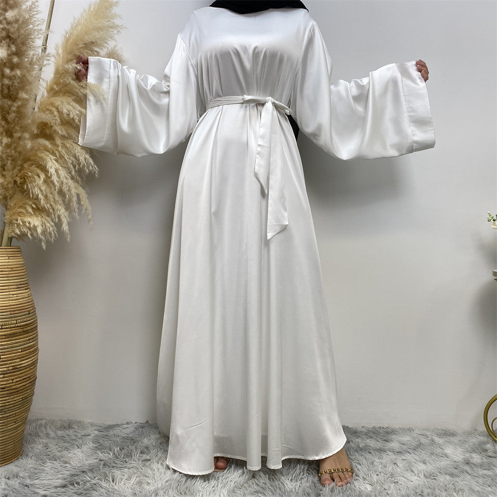 
                      
                        Satin Kimono Abaya
                      
                    