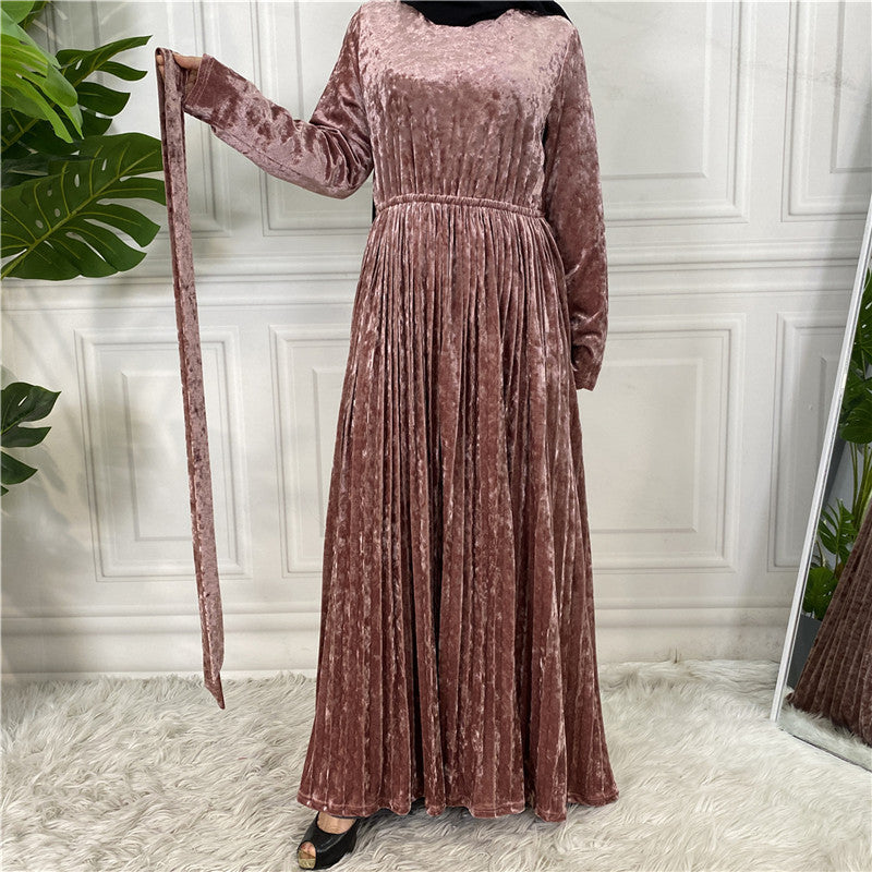 
                      
                        Asma Velvet Abaya
                      
                    