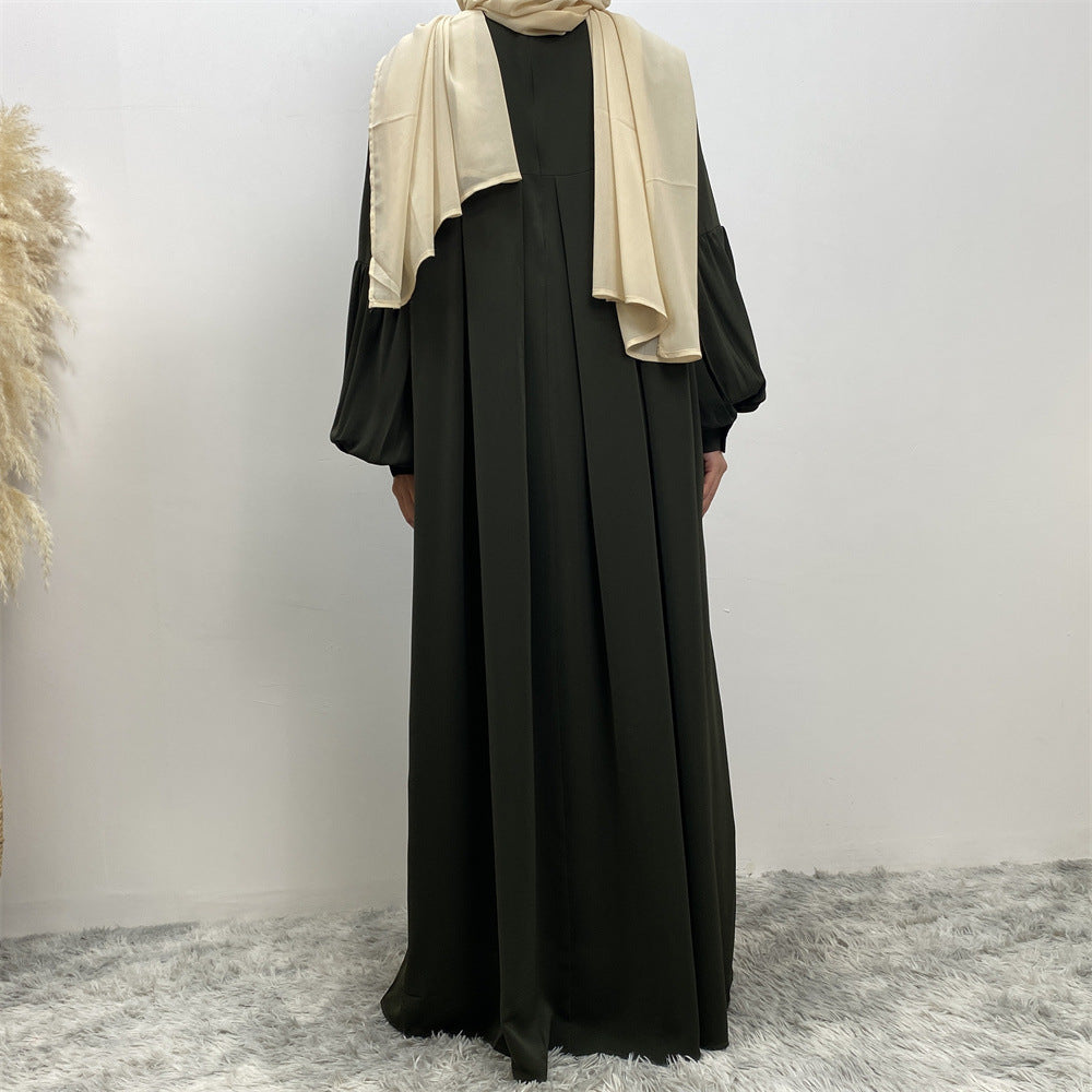 
                      
                        Safia Pleated Abaya
                      
                    