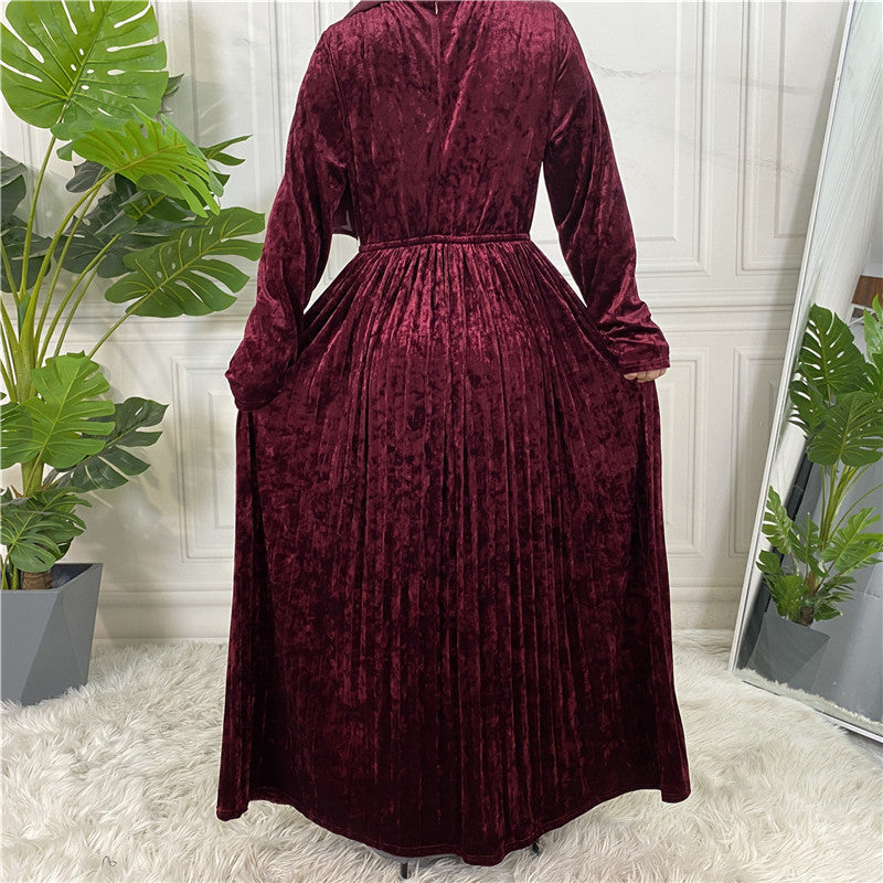 
                      
                        Asma Velvet Abaya
                      
                    