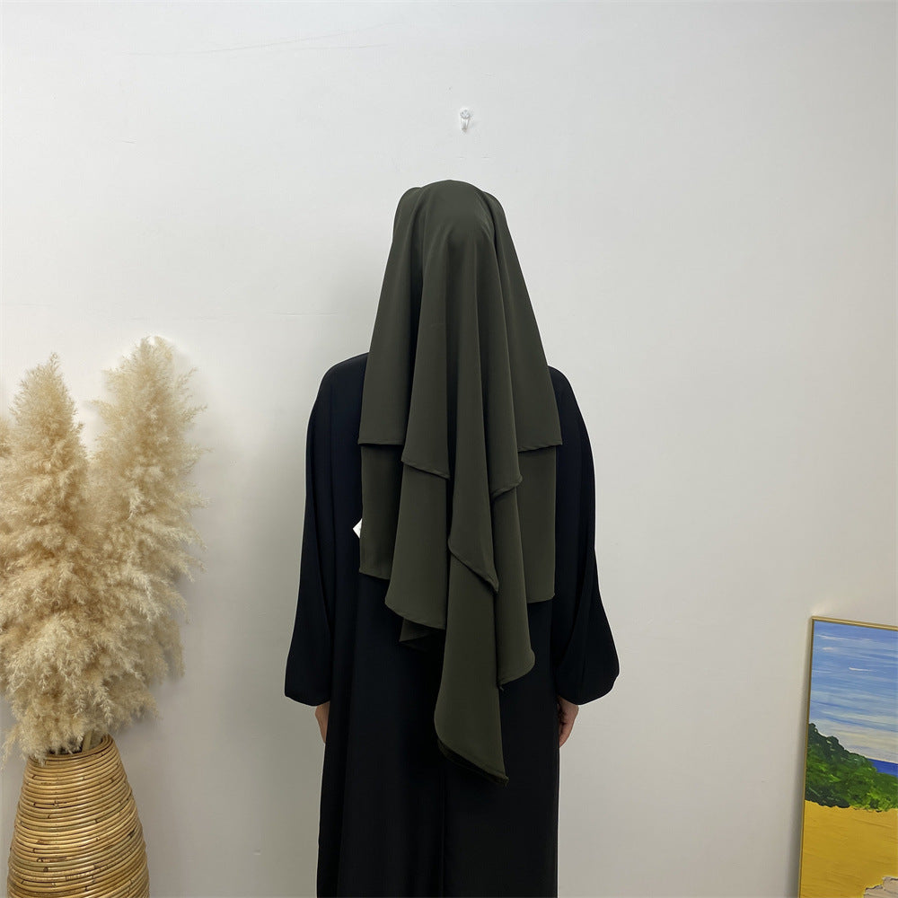 
                      
                        Satin Plain Niqab
                      
                    