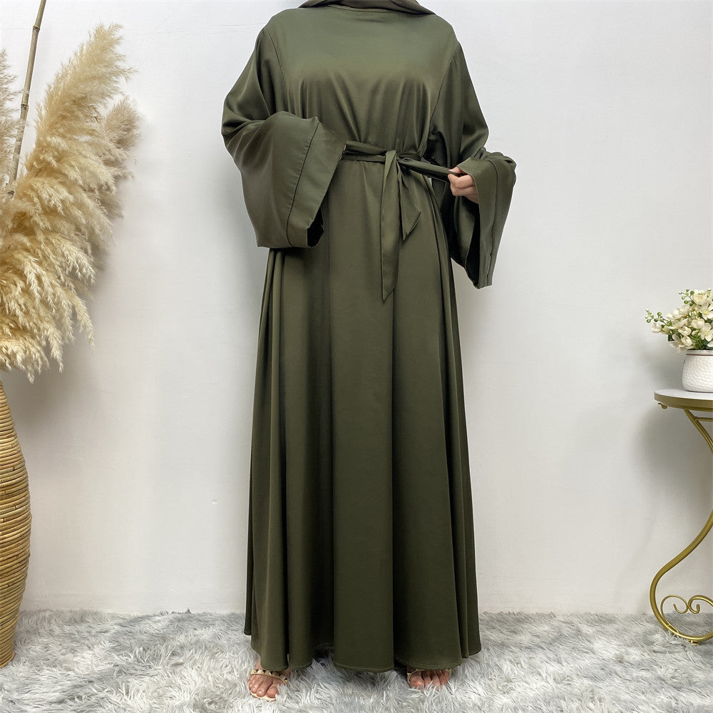 
                      
                        Satin Kimono Abaya
                      
                    