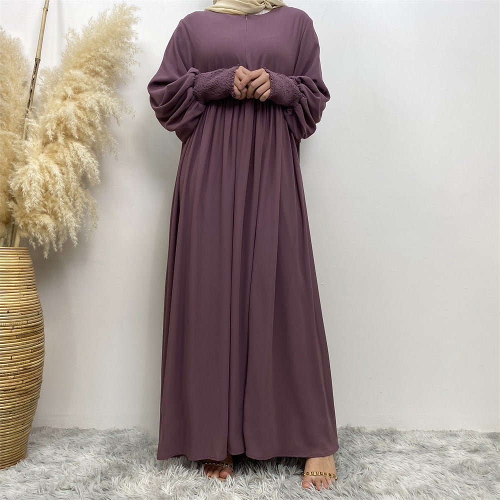 
                      
                        Flowing Zip Abaya
                      
                    