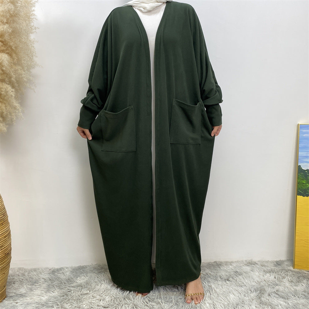 
                      
                        Fakhira Pocket Open Abaya
                      
                    