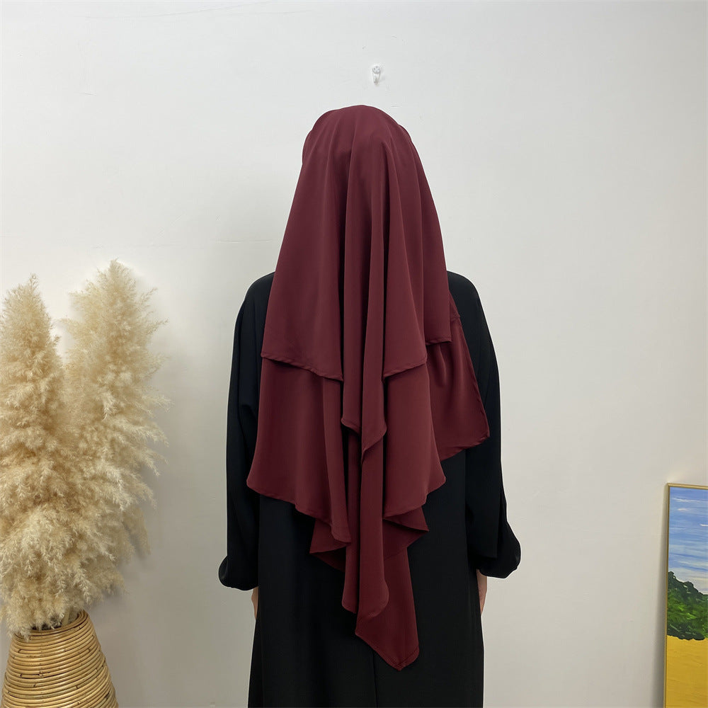 
                      
                        Satin Plain Niqab
                      
                    