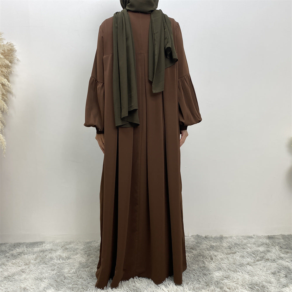 
                      
                        Safia Pleated Abaya
                      
                    