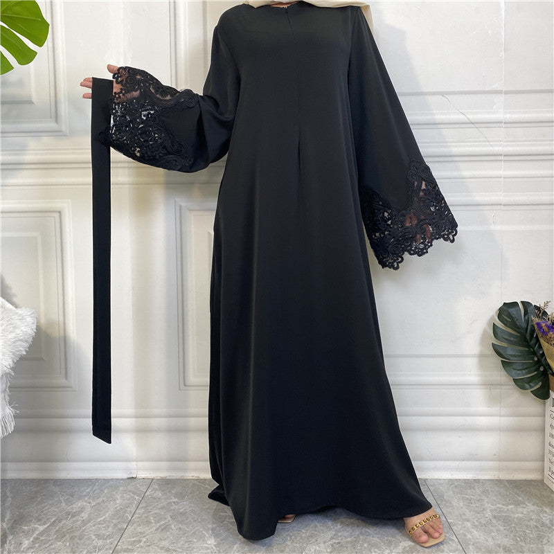 
                      
                        Nida Lace Kimono Abaya
                      
                    