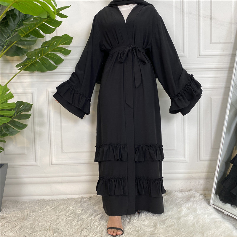 
                      
                        Salma Print Open Abaya
                      
                    