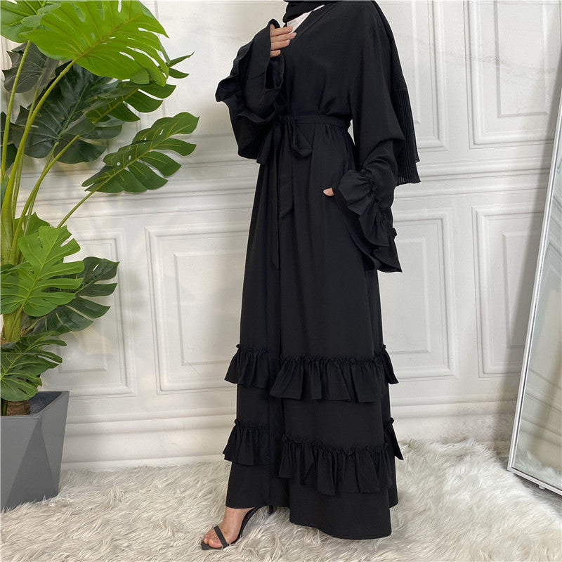 
                      
                        Salma Print Open Abaya
                      
                    