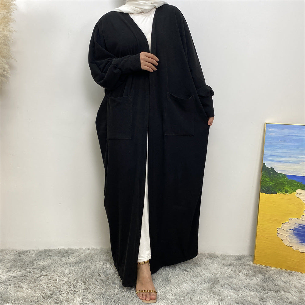 
                      
                        Fakhira Pocket Open Abaya
                      
                    