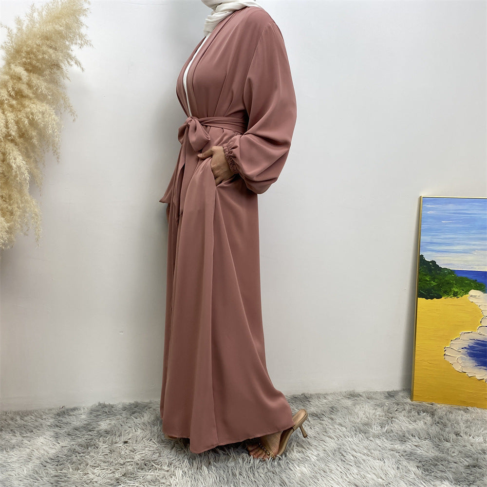 
                      
                        Bashira Open Abaya
                      
                    