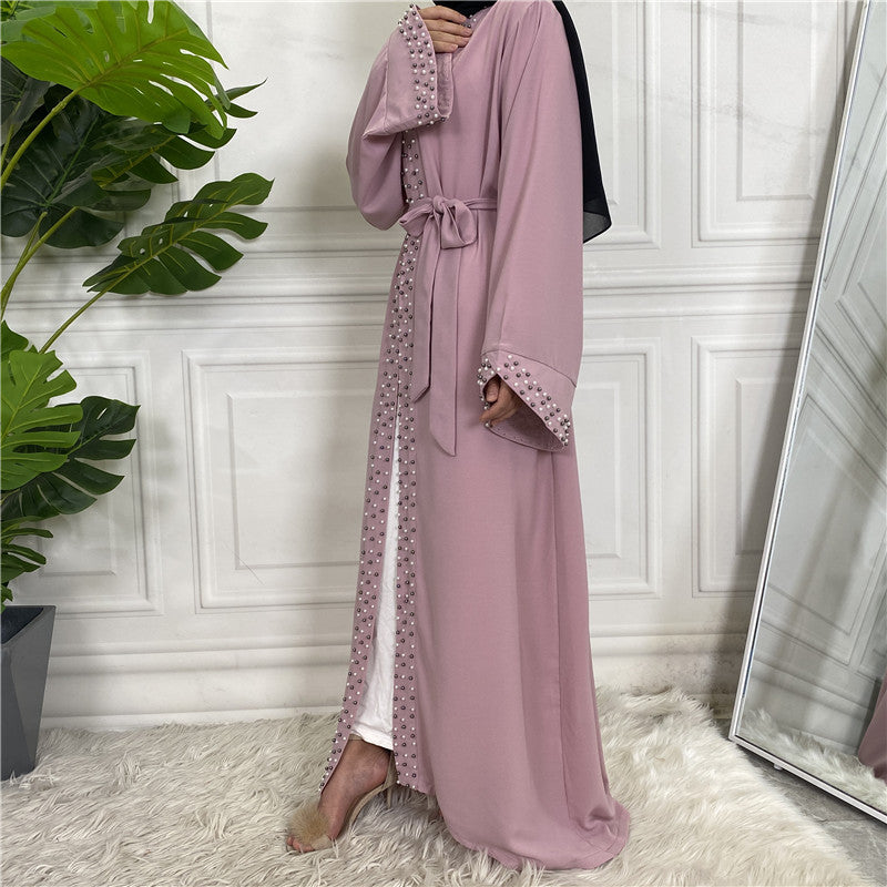 
                      
                        Malak Pearls Kimono
                      
                    