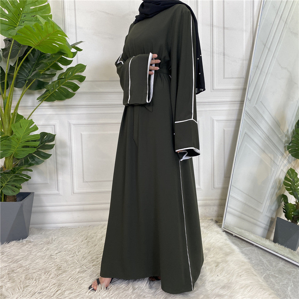 
                      
                        Barira Woven Abaya
                      
                    