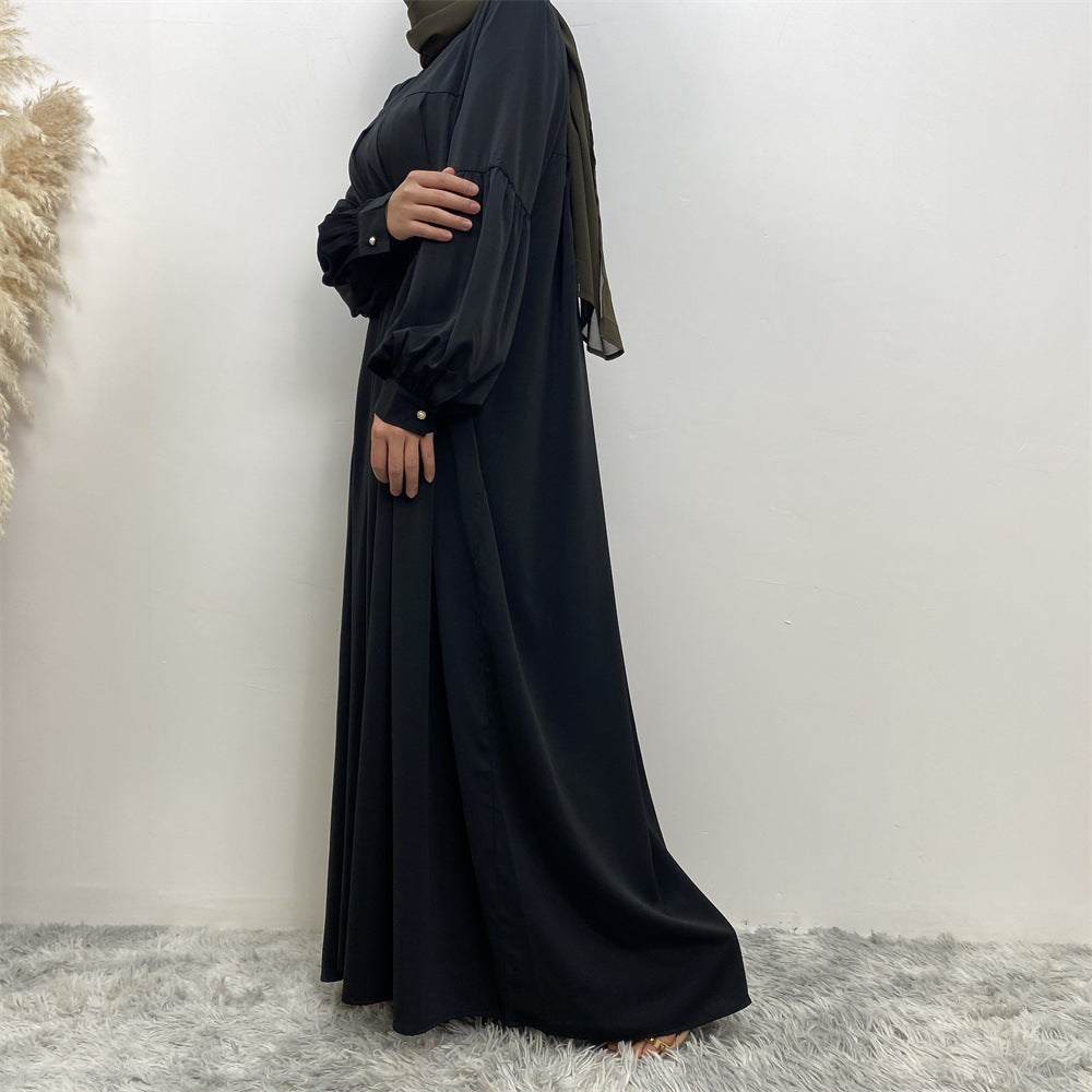 
                      
                        Safia Pleated Abaya
                      
                    