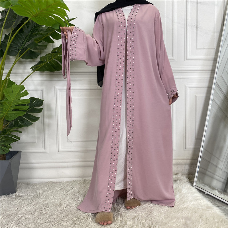 
                      
                        Malak Pearls Kimono
                      
                    