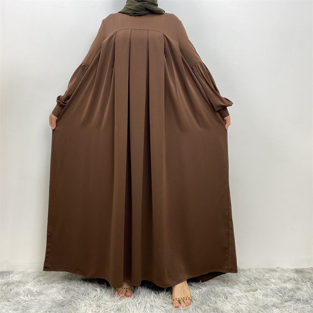 
                      
                        Safia Pleated Abaya
                      
                    