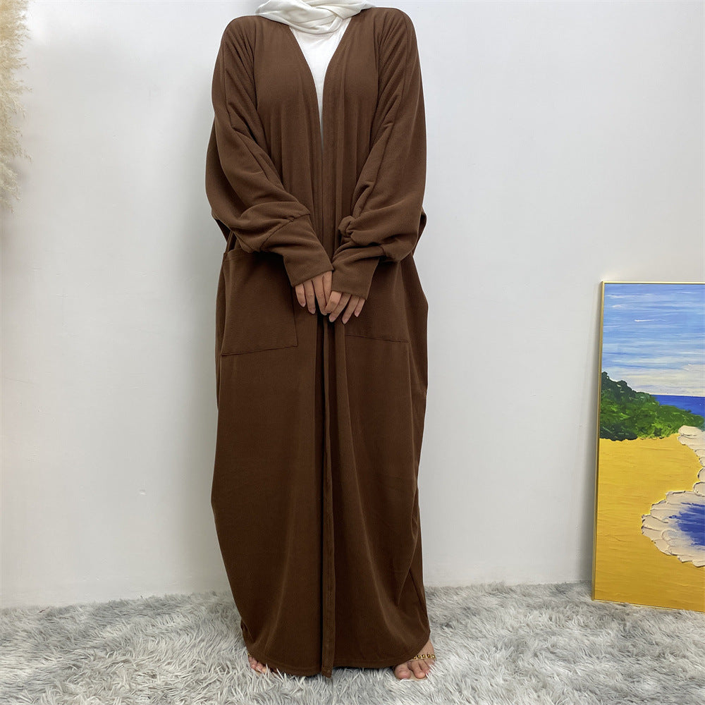 
                      
                        Fakhira Pocket Open Abaya
                      
                    