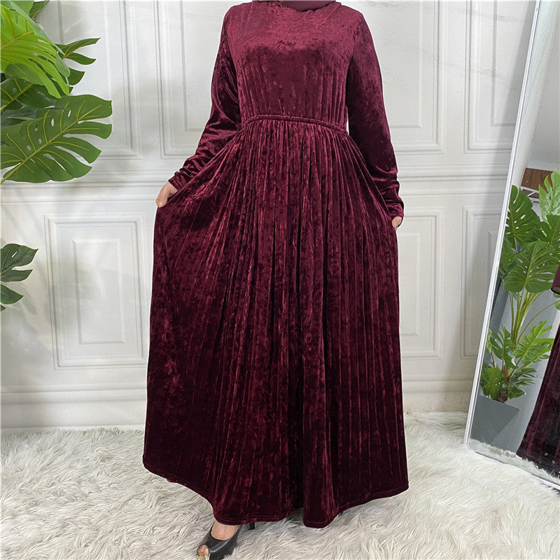 
                      
                        Asma Velvet Abaya
                      
                    