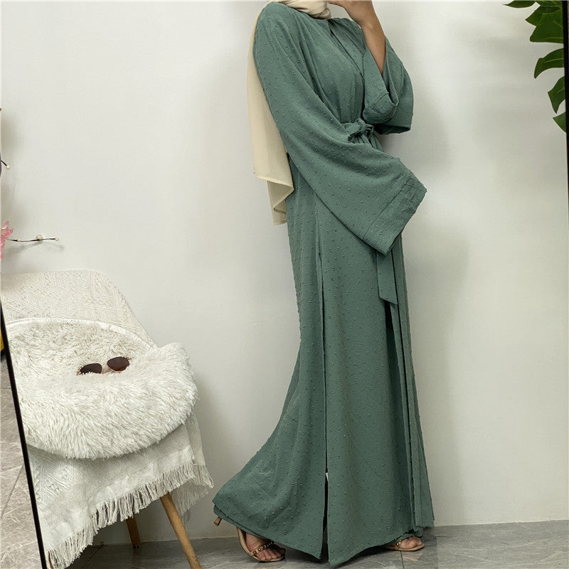 
                      
                        Juwairia Crepe Set Kimono
                      
                    