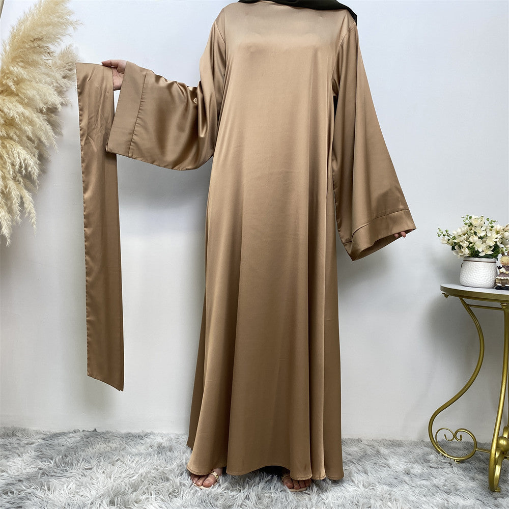 
                      
                        Satin Kimono Abaya
                      
                    