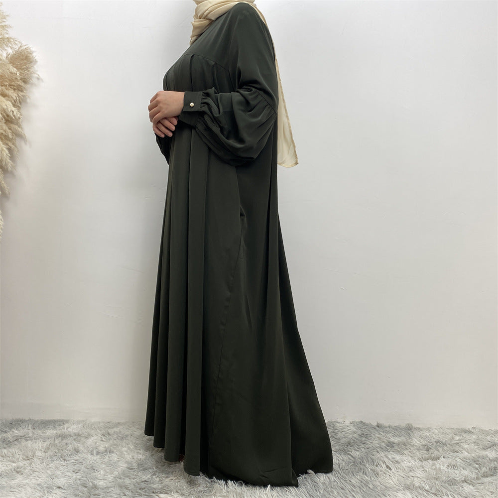 
                      
                        Safia Pleated Abaya
                      
                    