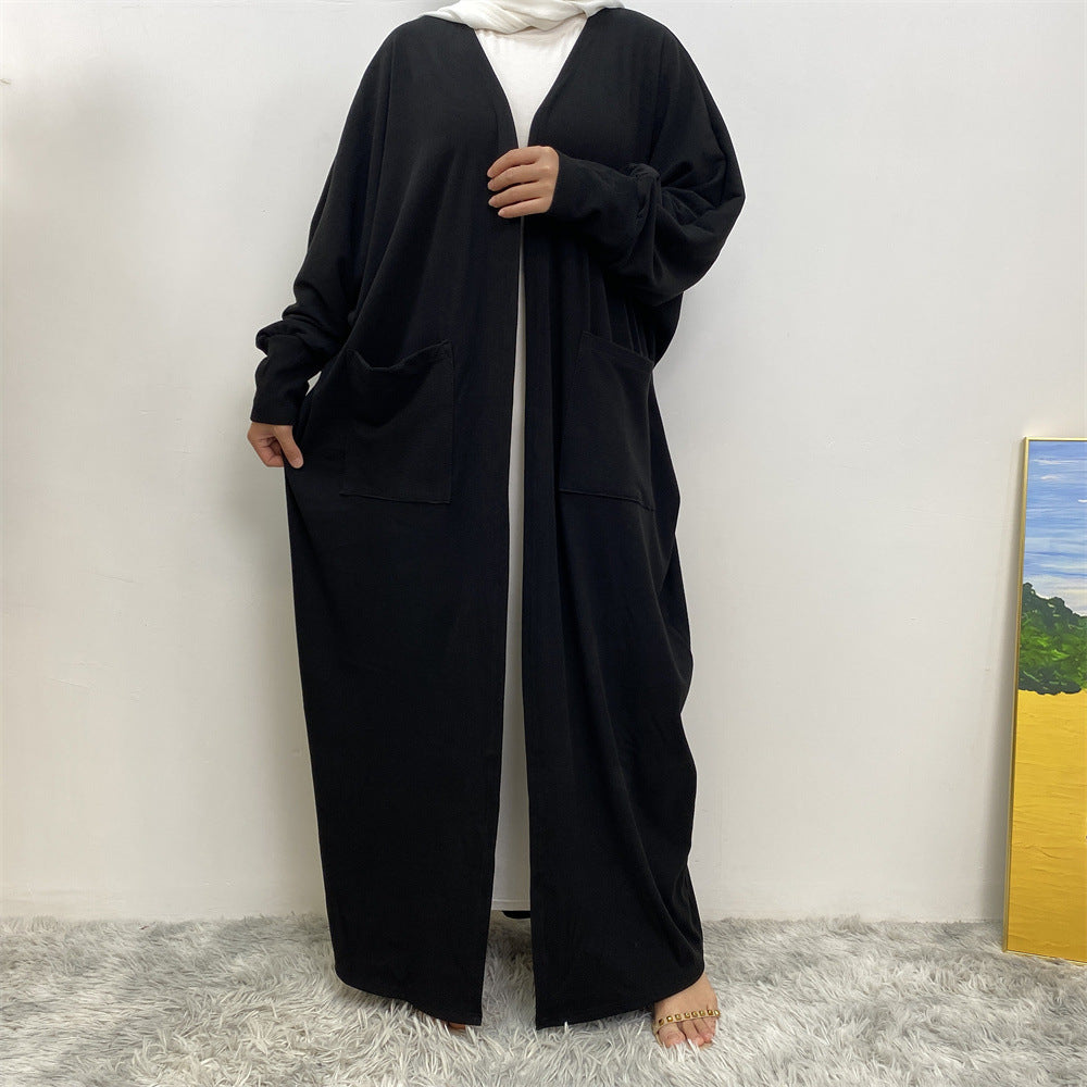 
                      
                        Fakhira Pocket Open Abaya
                      
                    