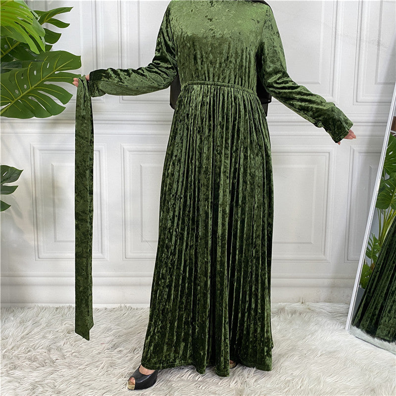 
                      
                        Asma Velvet Abaya
                      
                    