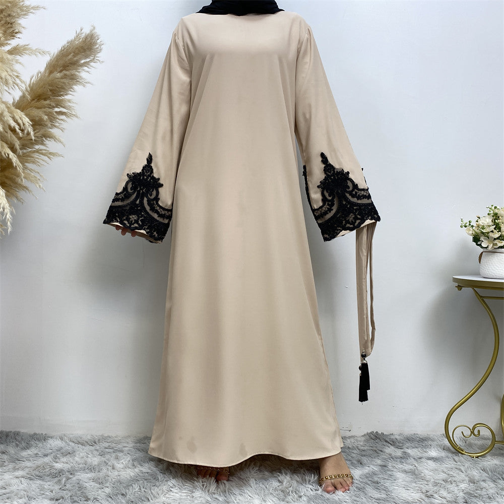 
                      
                        Fadwa Lace Abaya
                      
                    