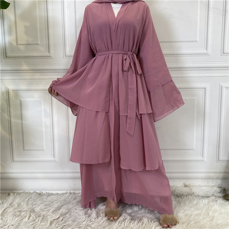 
                      
                        Chiffon Layer Kimono
                      
                    