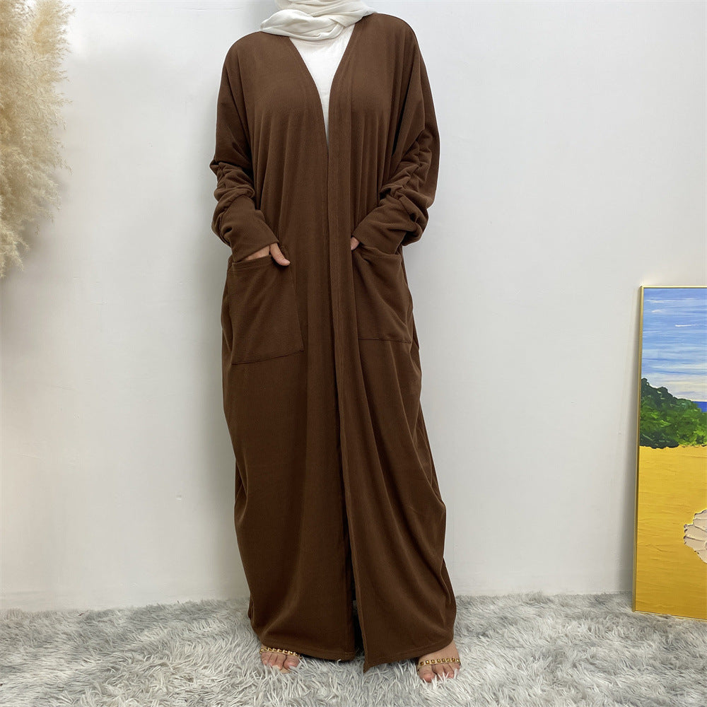 
                      
                        Fakhira Pocket Open Abaya
                      
                    