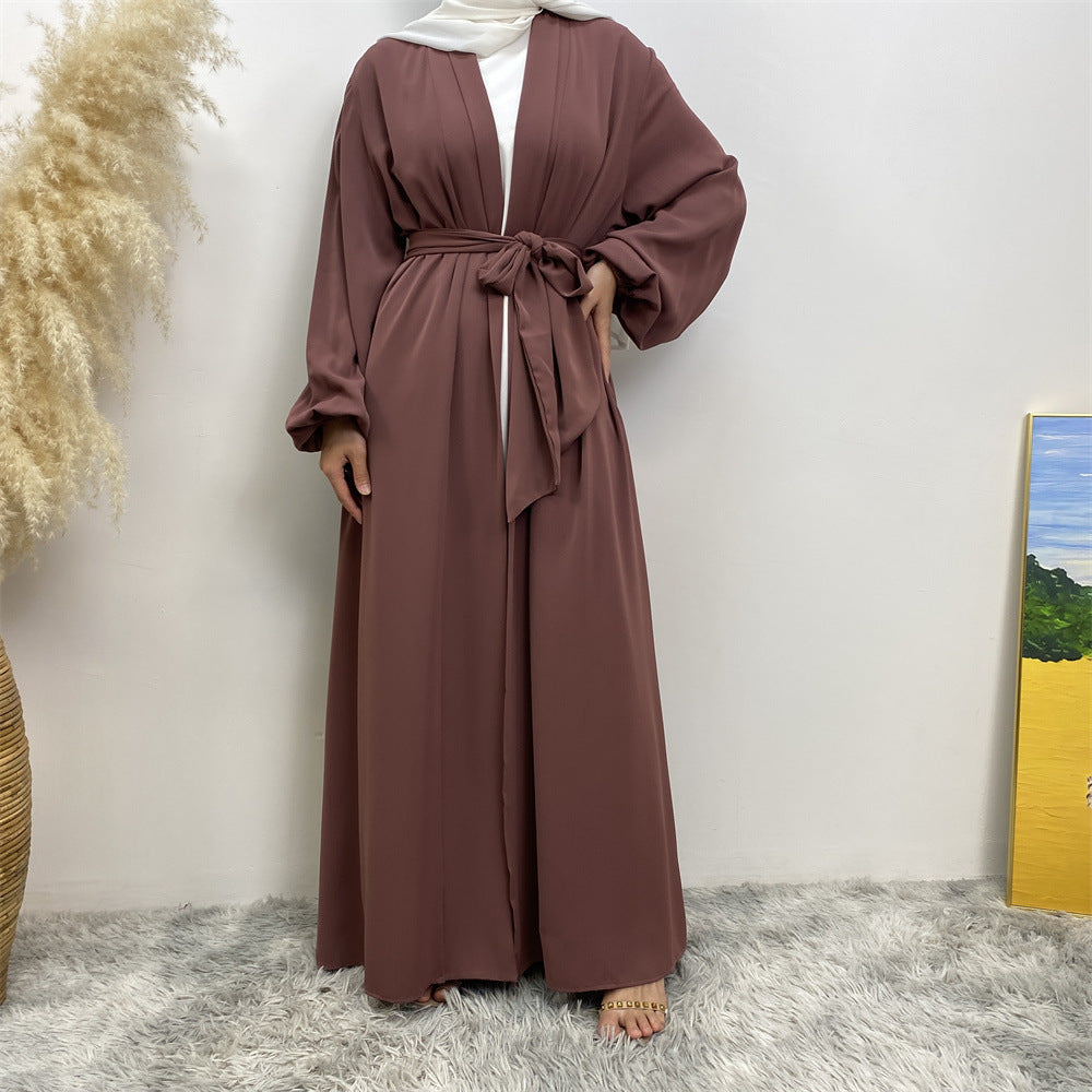 
                      
                        Bashira Open Abaya
                      
                    