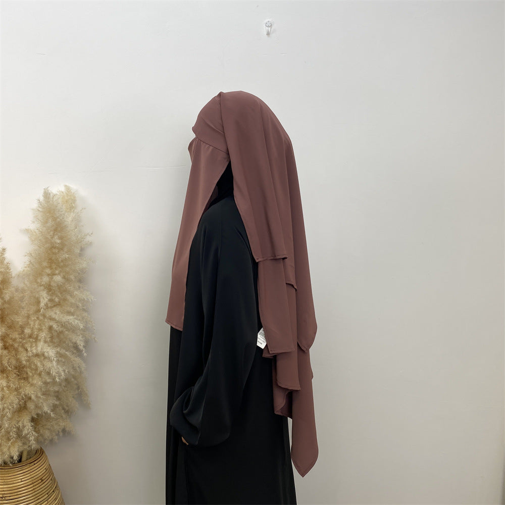 
                      
                        Satin Plain Niqab
                      
                    