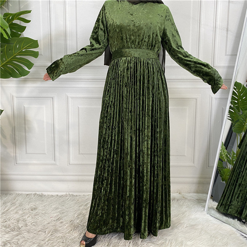 
                      
                        Asma Velvet Abaya
                      
                    