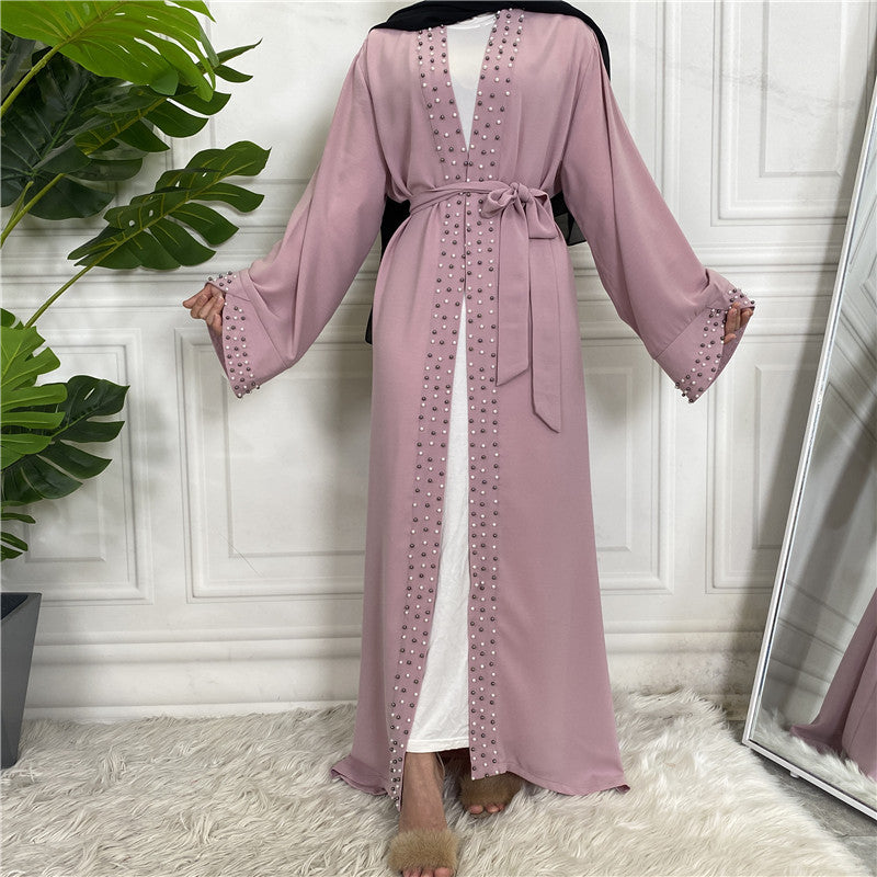 
                      
                        Malak Pearls Kimono
                      
                    