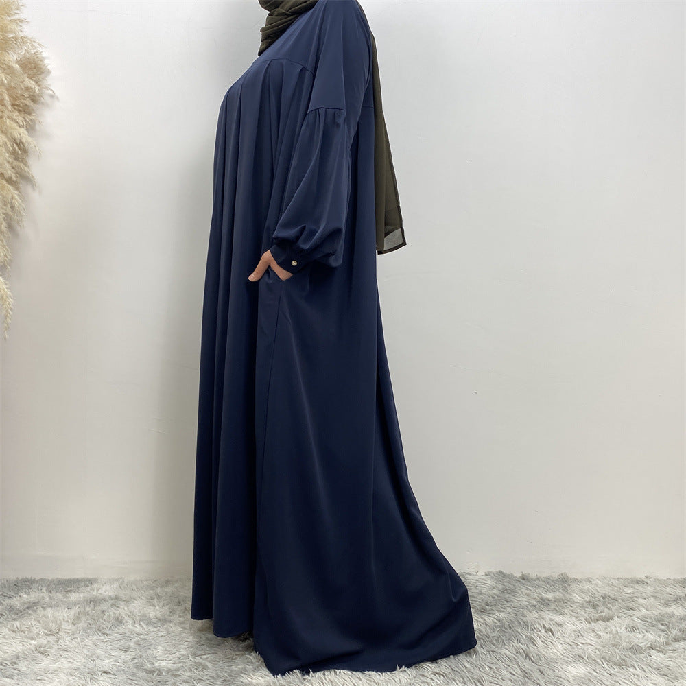 
                      
                        Safia Pleated Abaya
                      
                    