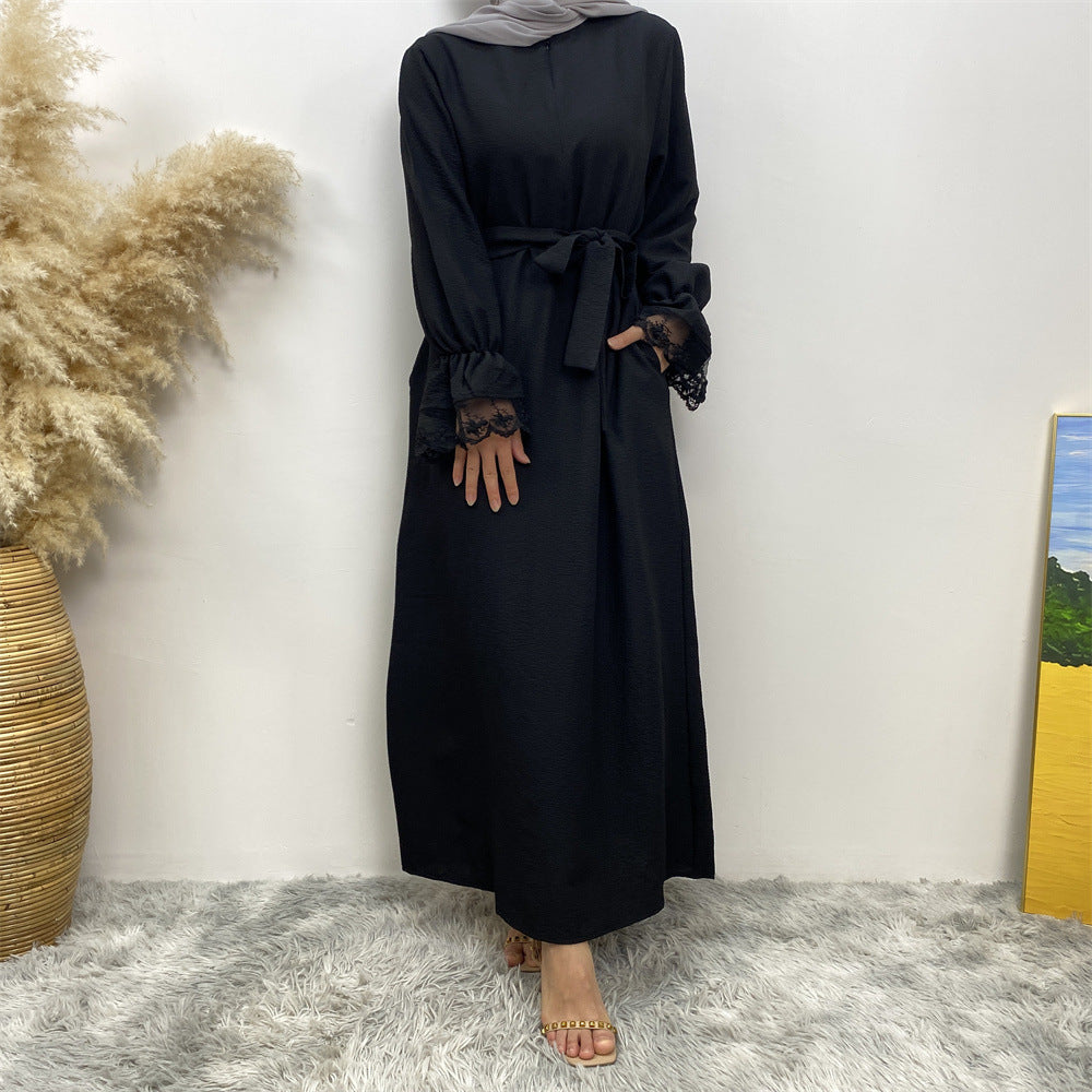 
                      
                        Safa Lace Abaya
                      
                    