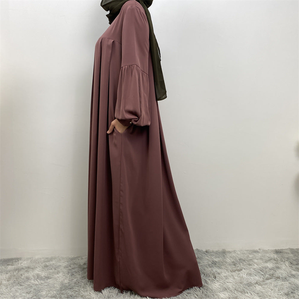 
                      
                        Safia Pleated Abaya
                      
                    