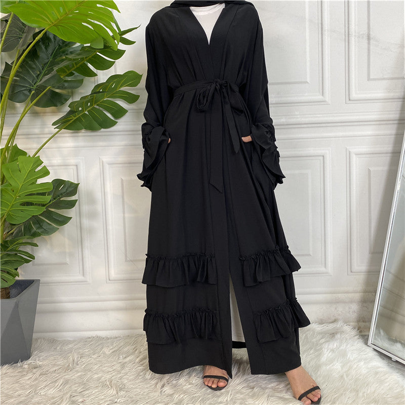 
                      
                        Salma Print Open Abaya
                      
                    