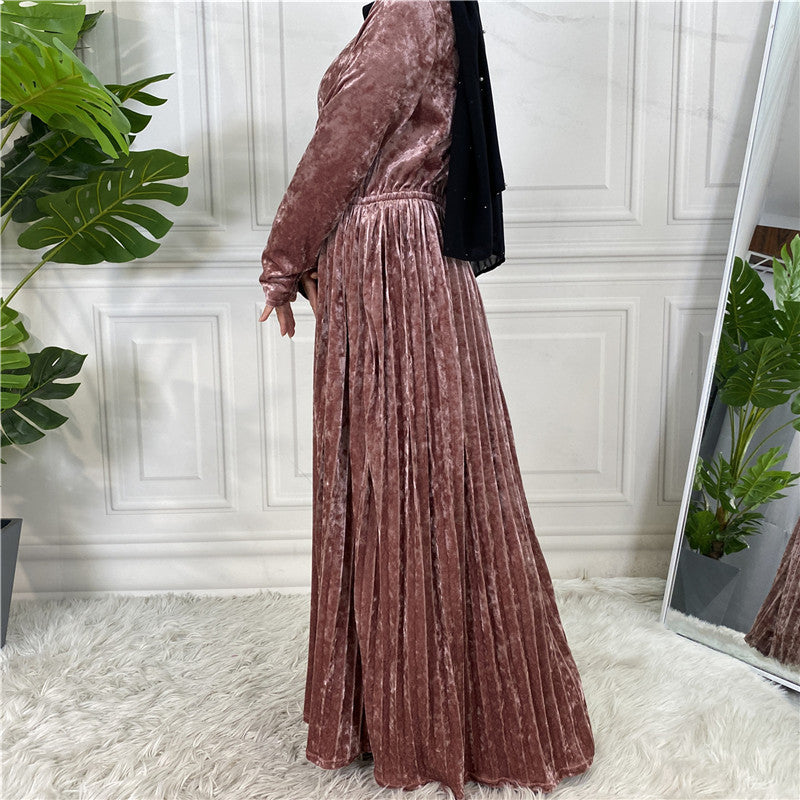 
                      
                        Asma Velvet Abaya
                      
                    