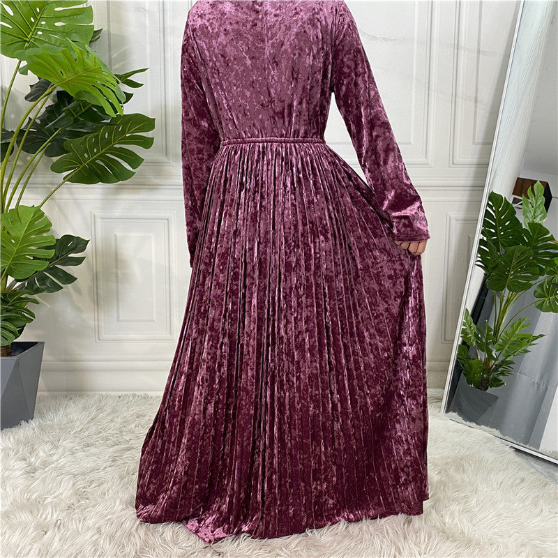 
                      
                        Asma Velvet Abaya
                      
                    