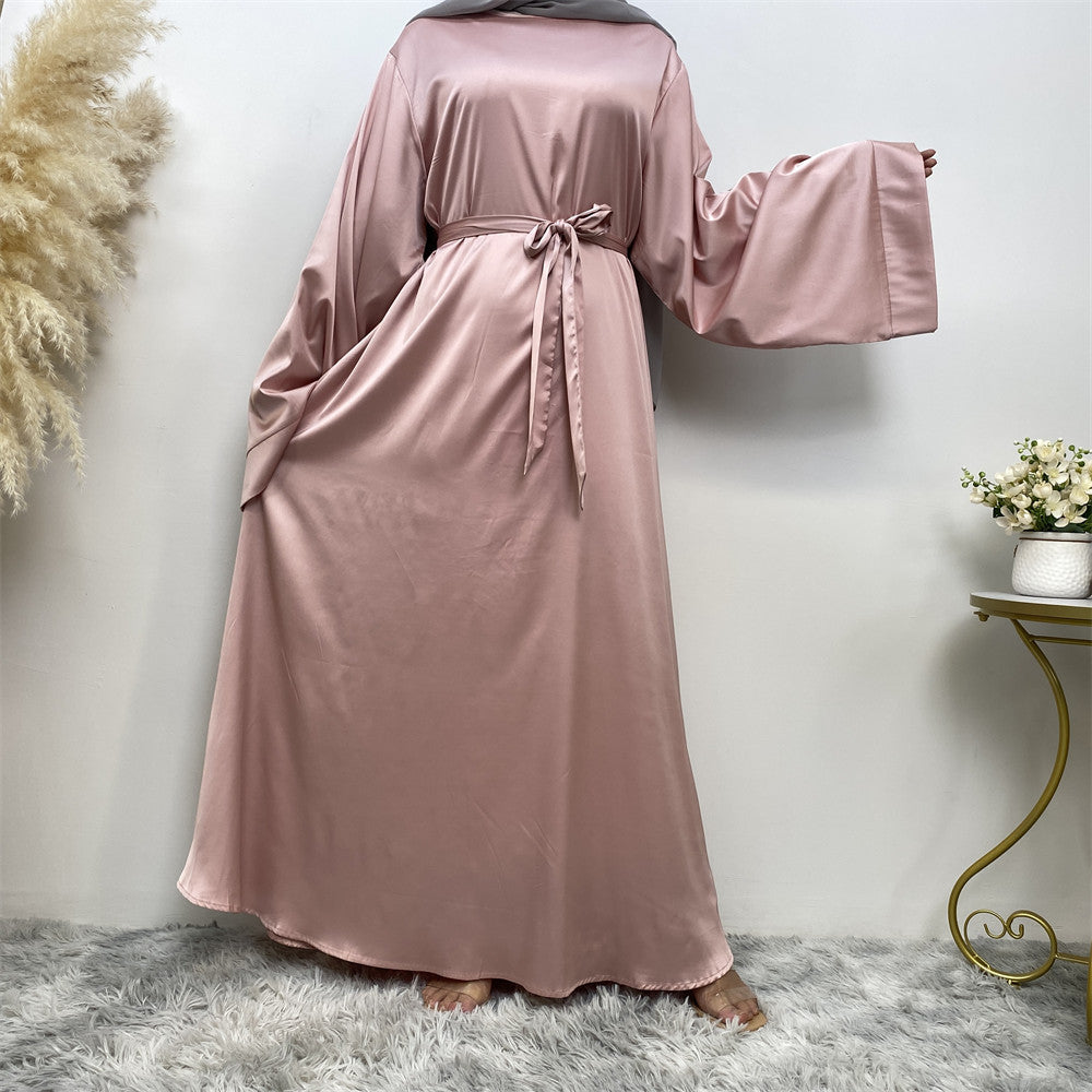 
                      
                        Satin Kimono Abaya
                      
                    