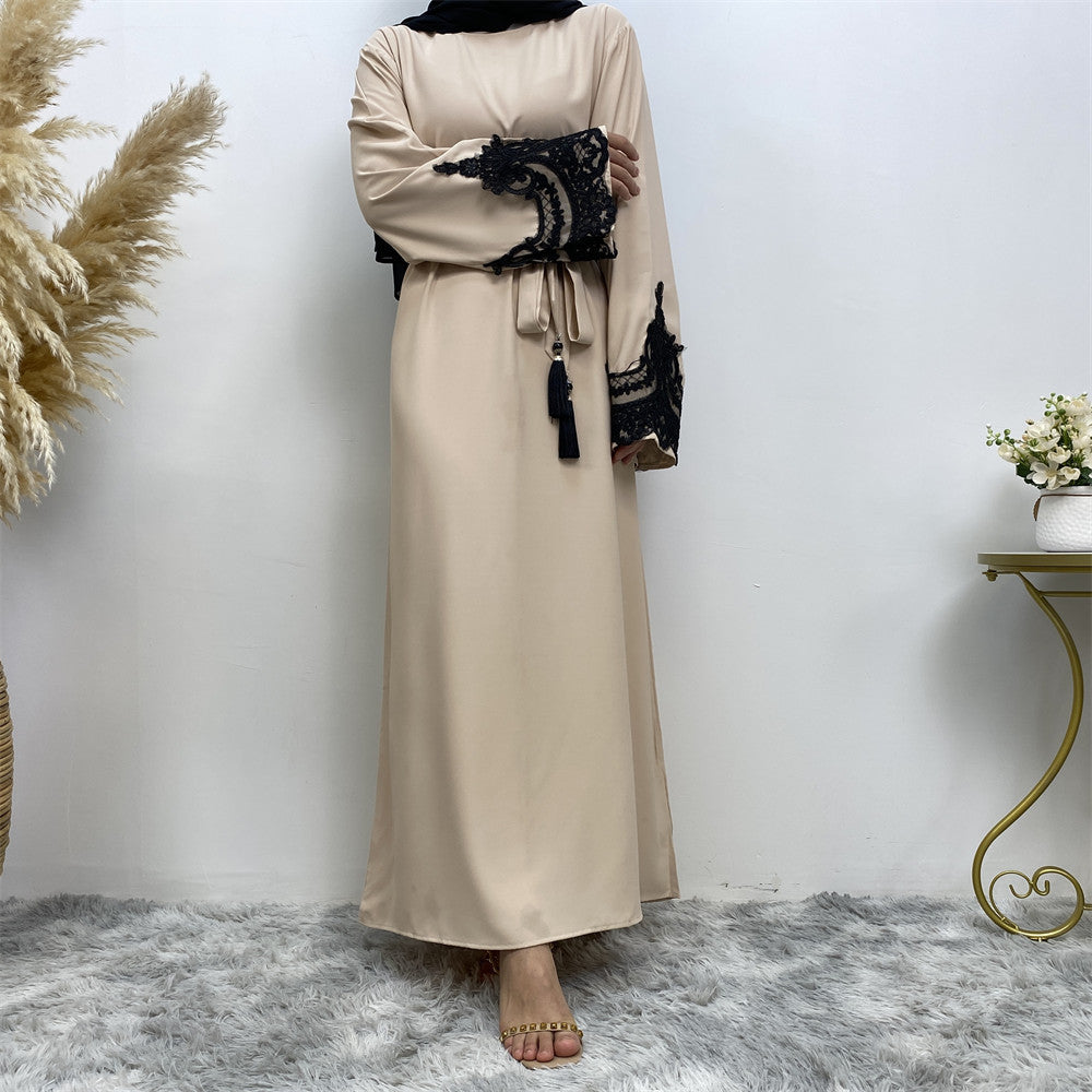 
                      
                        Fadwa Lace Abaya
                      
                    