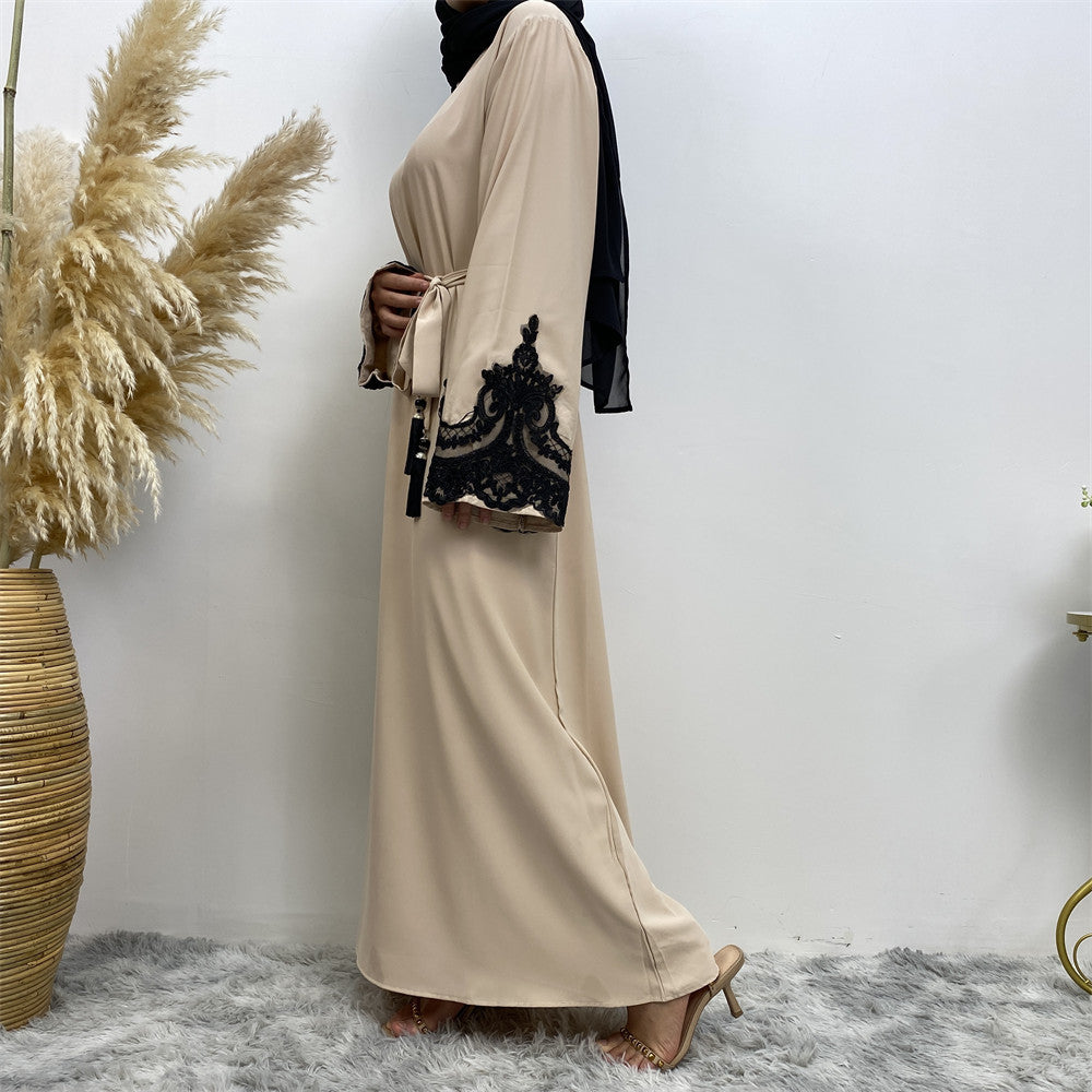 
                      
                        Fadwa Lace Abaya
                      
                    