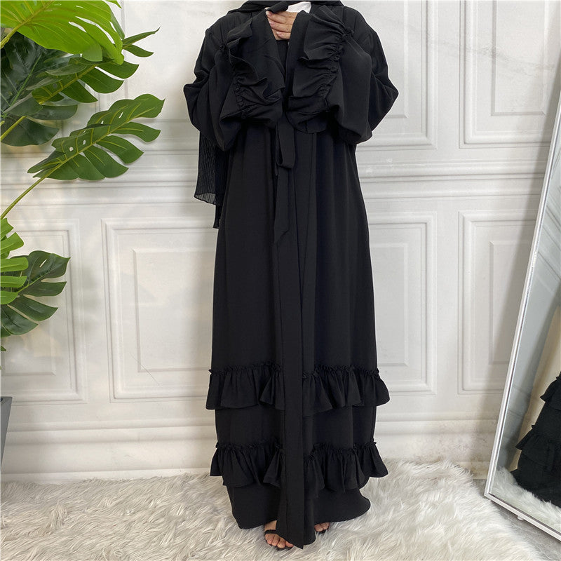 
                      
                        Salma Print Open Abaya
                      
                    