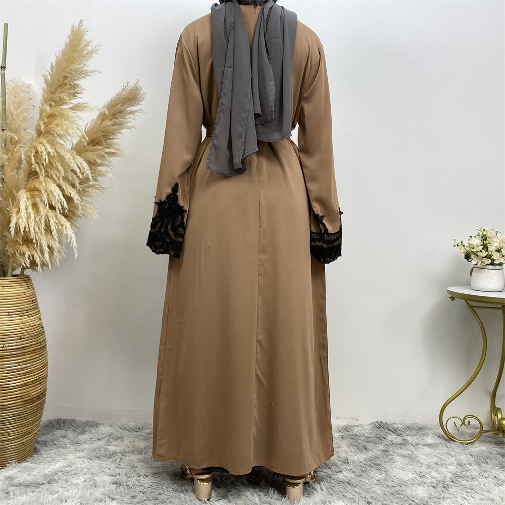 
                      
                        Fadwa Lace Abaya
                      
                    