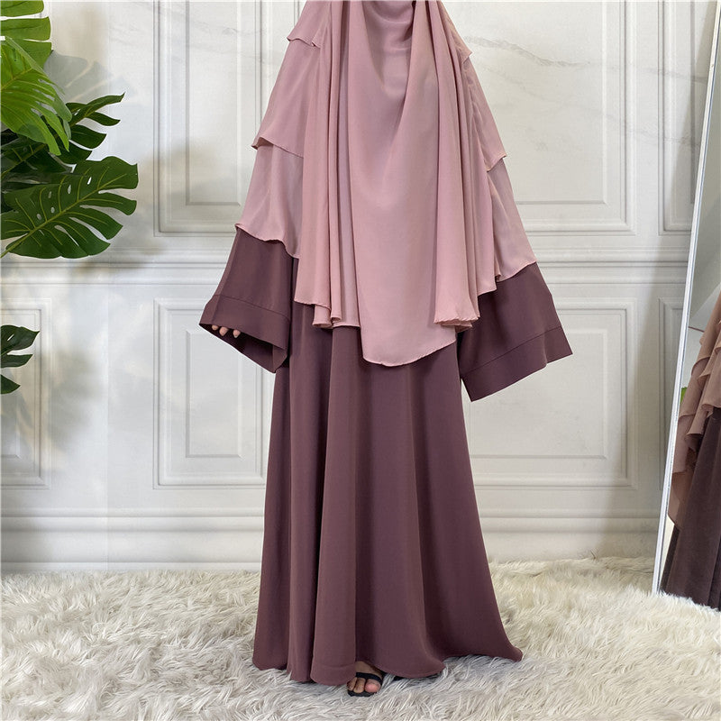 
                      
                        3 Layer Chiffon Khimar
                      
                    