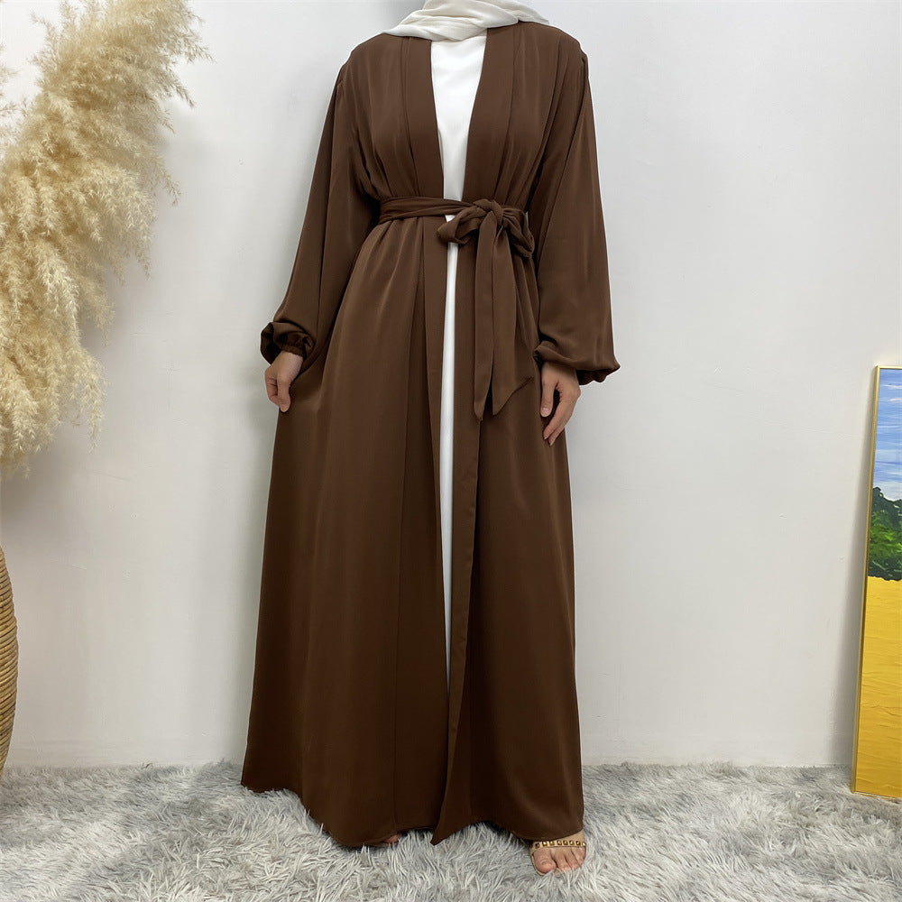 
                      
                        Bashira Open Abaya
                      
                    