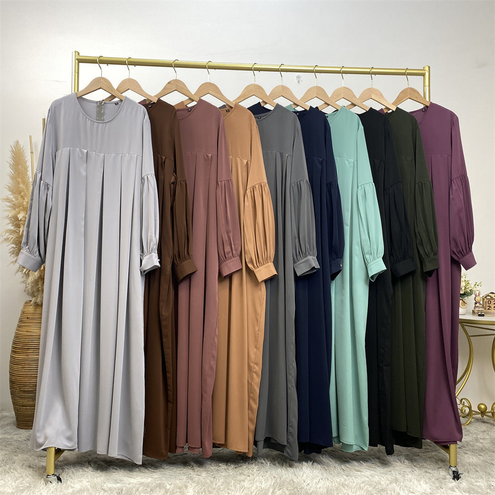 
                      
                        Safia Pleated Abaya
                      
                    